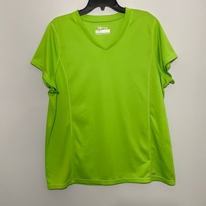Green Workout Top